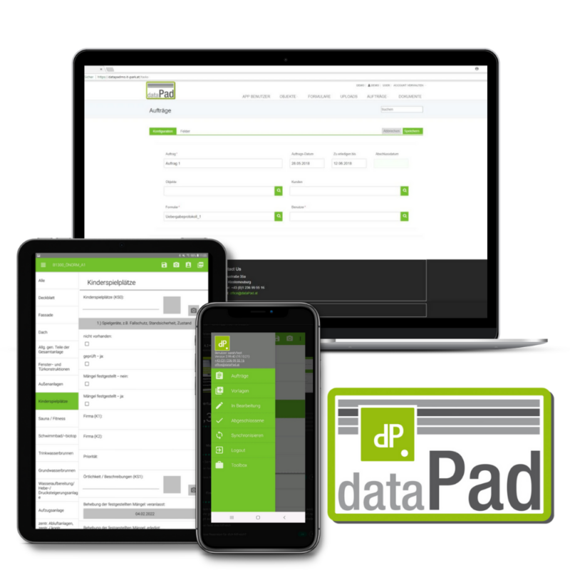 dataPad_Auftragsplanung_und_Doku-App_All_in_One