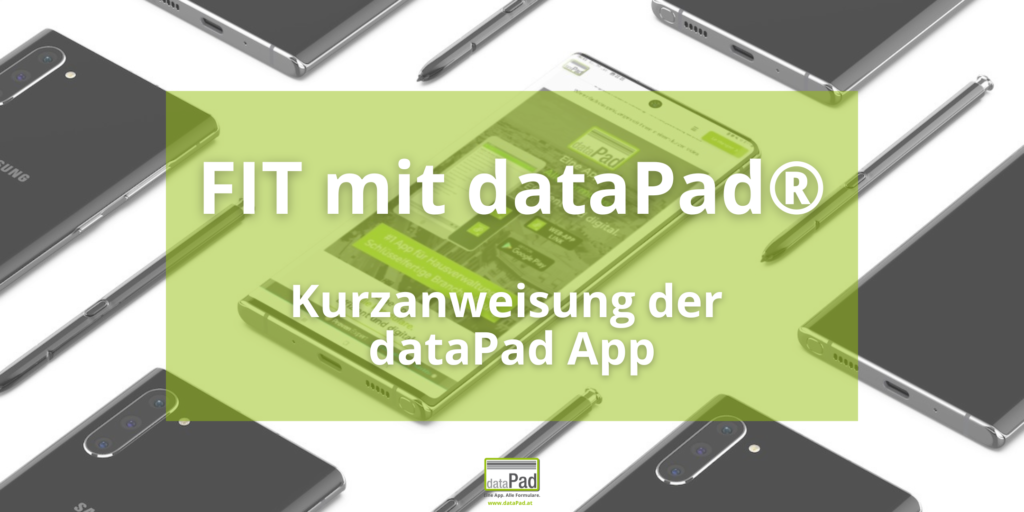 FIT mit dataPad_Kurzeinweisung_der_App