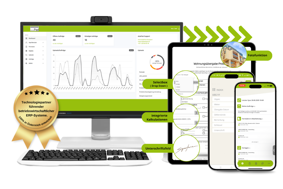 dataPad_digitale_Formularprozesse:_Start_White_Hintergrund