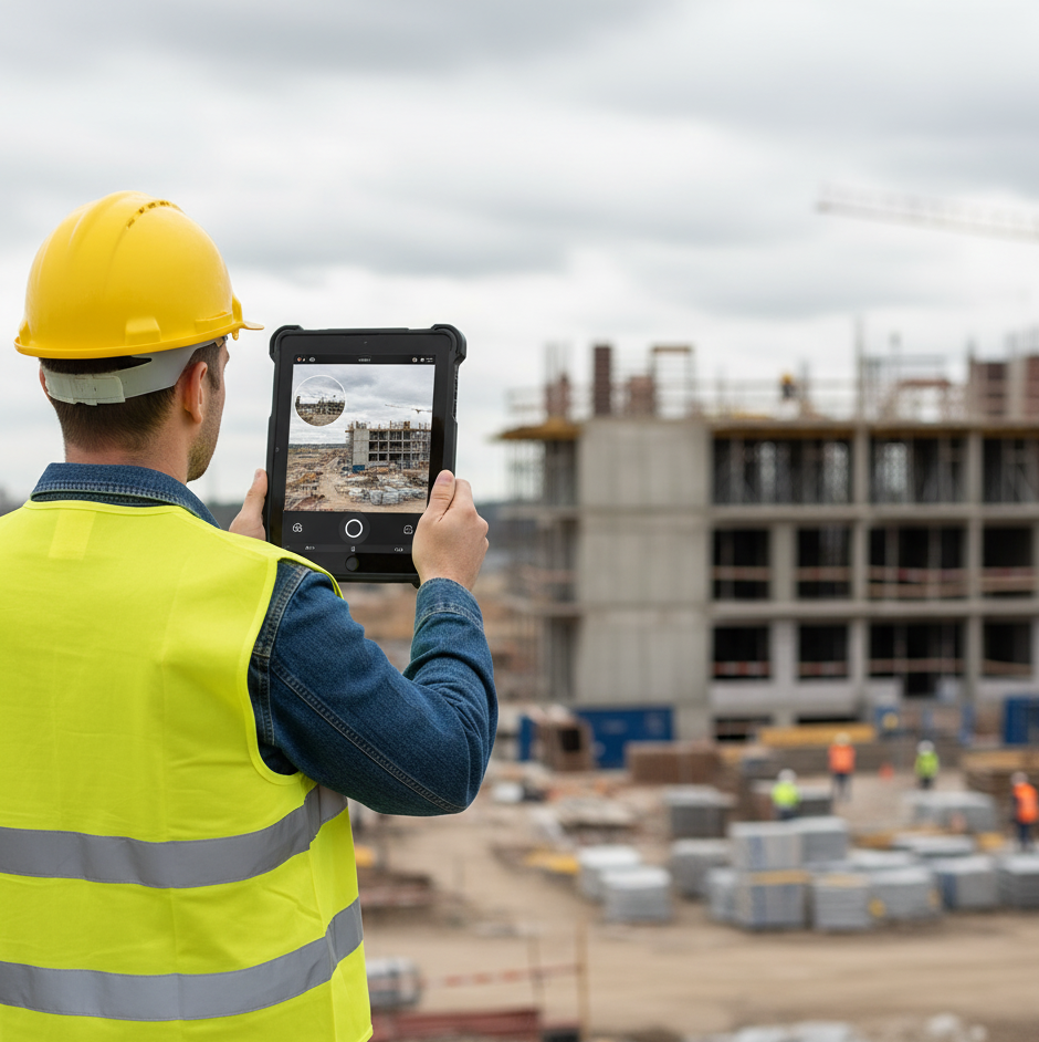 dataPadGO für Sicherheit und Kontrolle auf der Baustelle